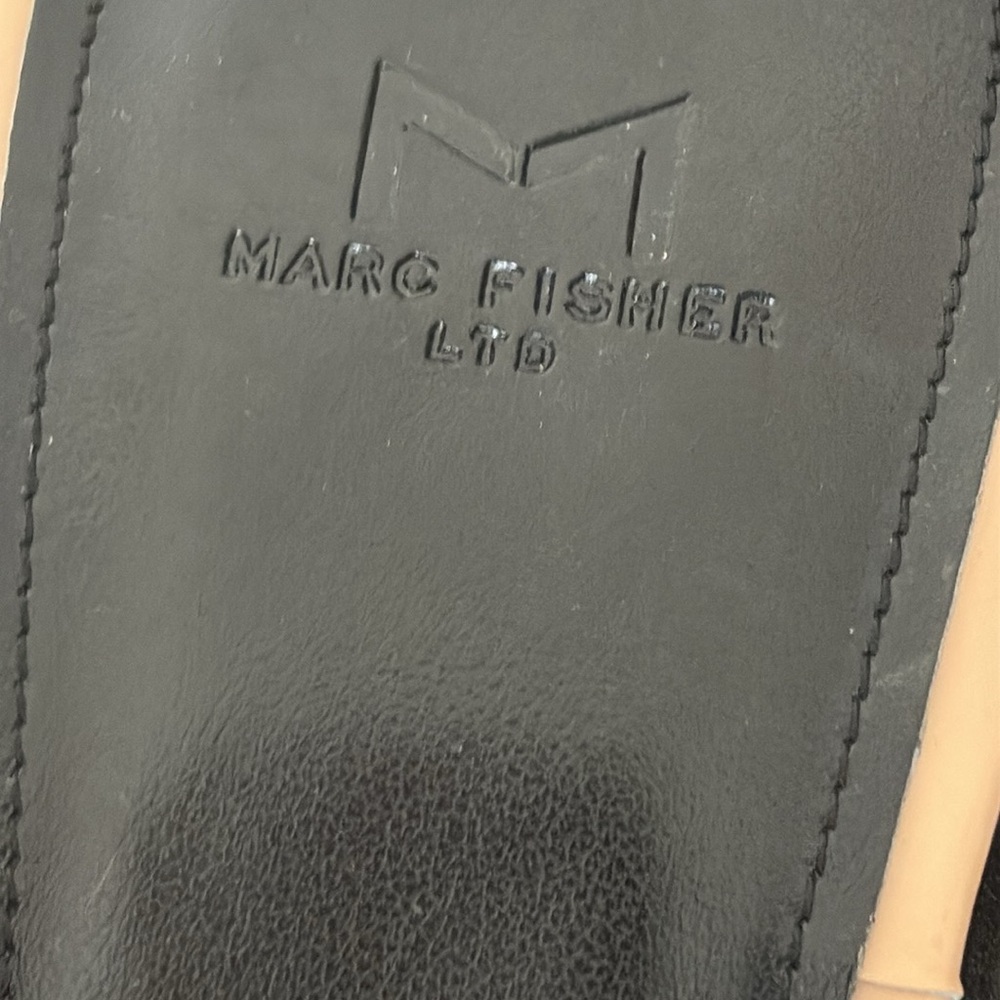 Marc Fisher Cadence Heeled Square Toe Sandal Thon… - image 4